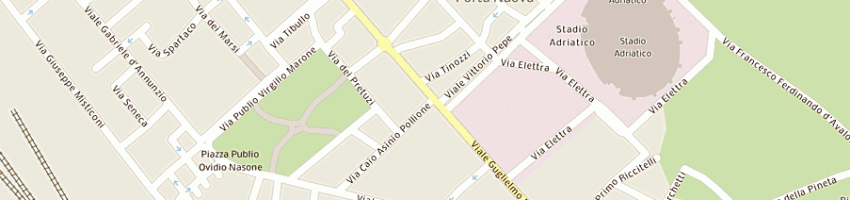 Mappa della impresa sirte verna elettronica srl a PESCARA
