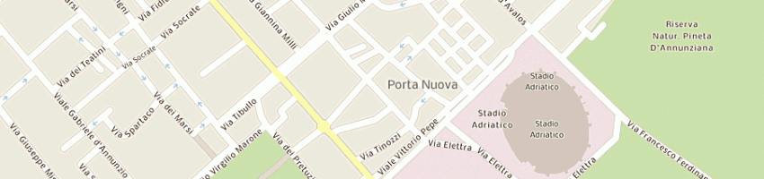 Mappa della impresa fattore tommaso snc a PESCARA