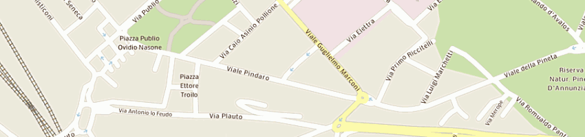 Mappa della impresa effebi srl a PESCARA