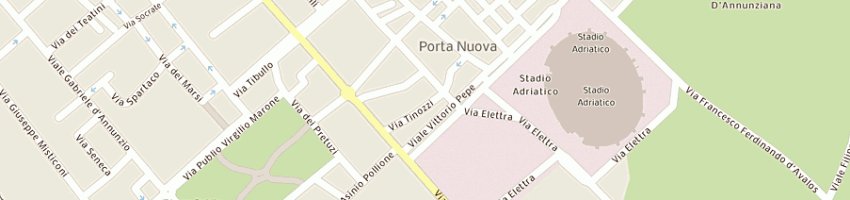 Mappa della impresa di nucci f lli srl a PESCARA