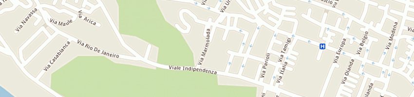 Mappa della impresa la rosa salvatore a GELA