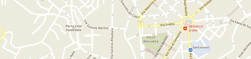 Mappa della impresa russo michele a NAPOLI