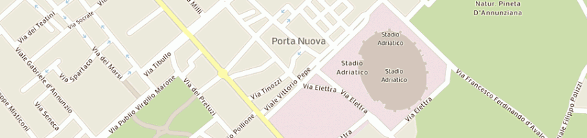 Mappa della impresa edera srl a PESCARA