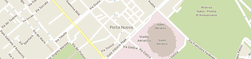Mappa della impresa donnarumma pietro a PESCARA