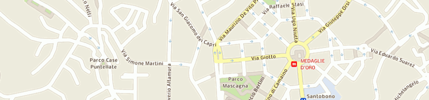 Mappa della impresa parrucchiere alfonso michelino a NAPOLI