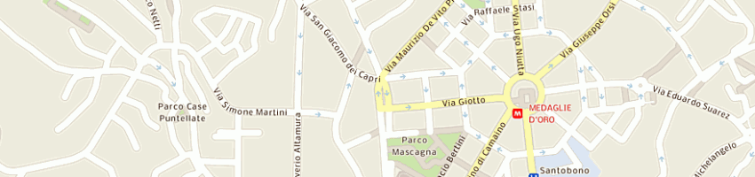 Mappa della impresa autoricambi sas di caiazza alfonso a NAPOLI