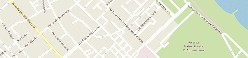 Mappa della impresa primavera aldo srl a PESCARA