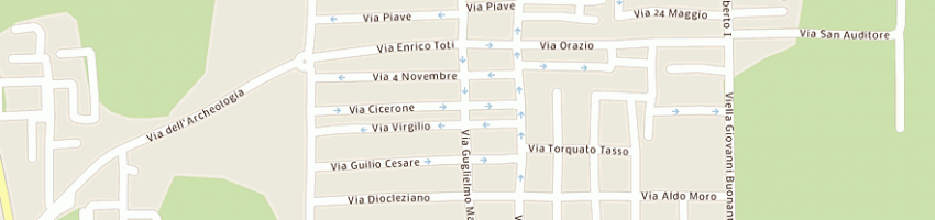 Mappa della impresa della volpe sergio a AVERSA