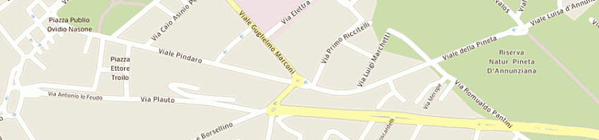 Mappa della impresa camplone antonio a PESCARA