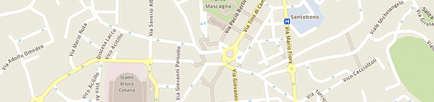Mappa della impresa flli regina sas di regina vincenzo e lucio a NAPOLI
