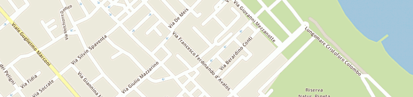 Mappa della impresa ortabruzzo srl a PESCARA