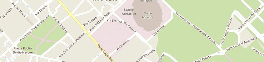 Mappa della impresa lucente luca maria a PESCARA