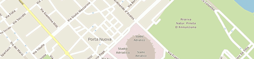 Mappa della impresa cipollone lorella a PESCARA