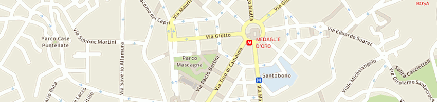 Mappa della impresa antino pasquale raniero a NAPOLI