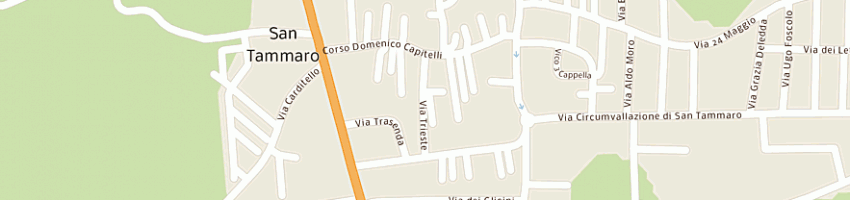 Mappa della impresa giuseppe iorio costrsrl a SAN TAMMARO