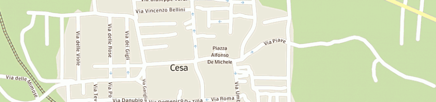 Mappa della impresa ceramiche aversana sas a CESA