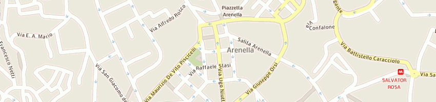 Mappa della impresa capaldo mario coiffeur per signore a NAPOLI