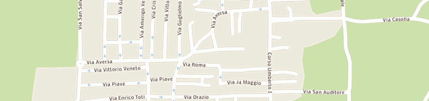 Mappa della impresa eurofondazioni srl a GRICIGNANO DI AVERSA