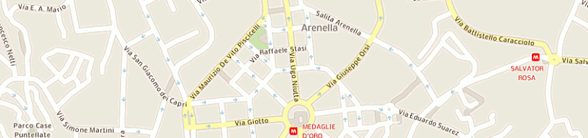 Mappa della impresa palmentieri ciro a NAPOLI
