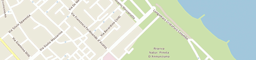 Mappa della impresa parrucchiere spagnoli davide a PESCARA