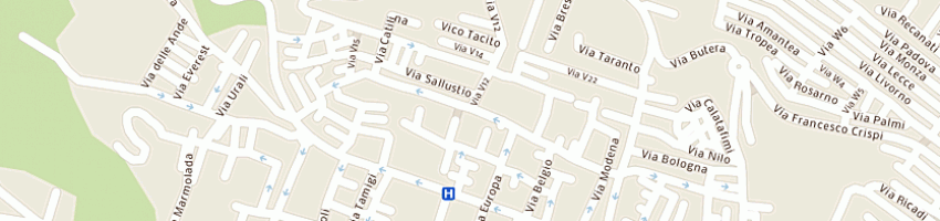 Mappa della impresa ced di tilocca cinzia maria e c sas a GELA