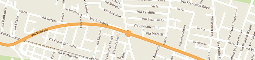 Mappa della impresa 01 bit srl a GELA