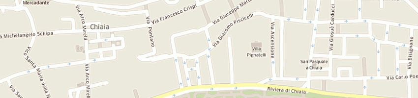 Mappa della impresa danisi osvaldo a NAPOLI