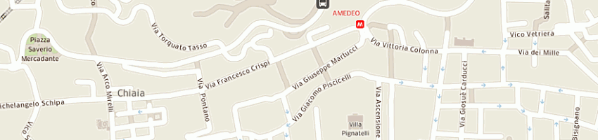 Mappa della impresa cafagna francesco a NAPOLI