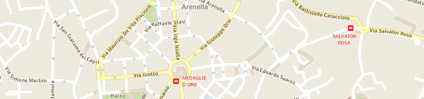 Mappa della impresa eco sprint sas di merolla giuseppina e c a NAPOLI