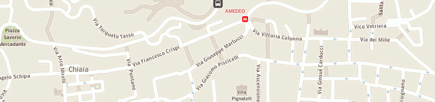 Mappa della impresa medianet consulting srl a NAPOLI