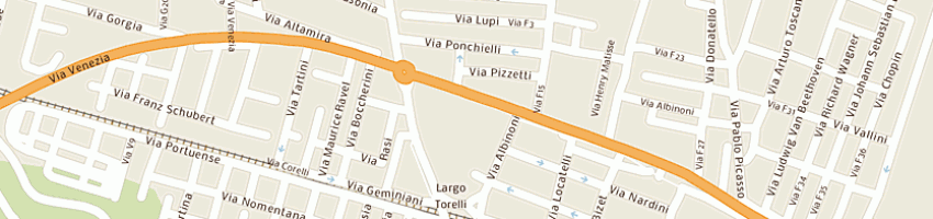 Mappa della impresa universo elettronica srl a GELA