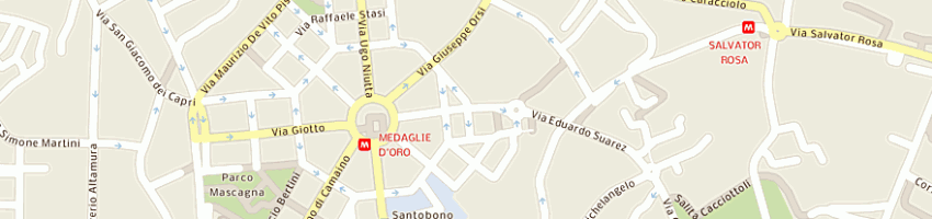 Mappa della impresa autoconsul sas a NAPOLI
