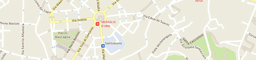Mappa della impresa centro fisiokinesiterapico srl a NAPOLI