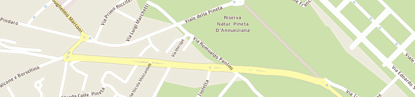 Mappa della impresa pitucci guido a PESCARA