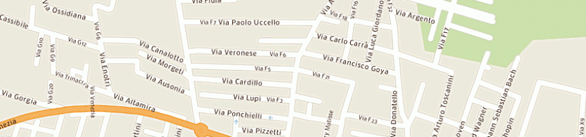 Mappa della impresa elettrozeta sas di puccia maurizio e c a GELA