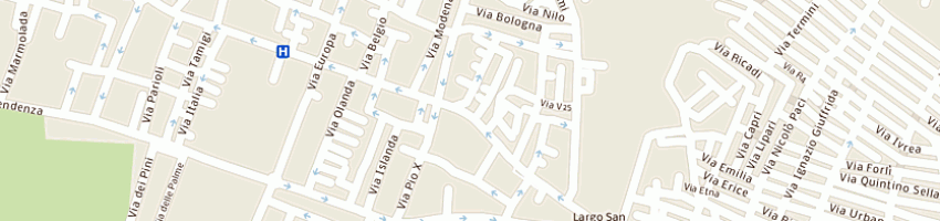 Mappa della impresa fotofibo faraci carmelo a GELA