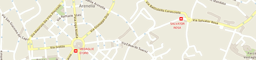 Mappa della impresa scuole pubbliche scuola materna statale 55 circolo didattico a NAPOLI
