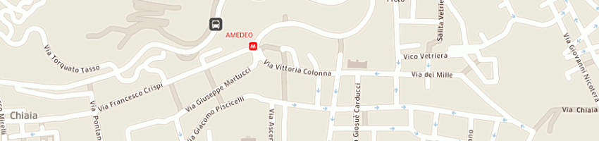 Mappa della impresa farmaclick srl a NAPOLI