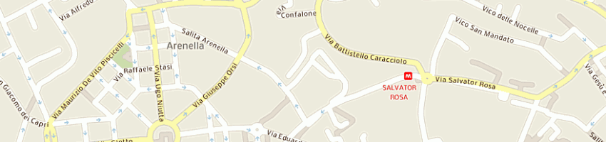 Mappa della impresa platone e c rappresentanze snc a NAPOLI