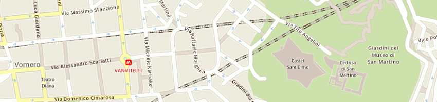 Mappa della impresa centro regionale della danza di napoli srl a NAPOLI