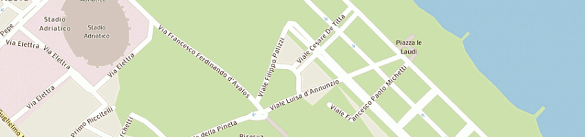Mappa della impresa angelozzi walter e c sas a PESCARA