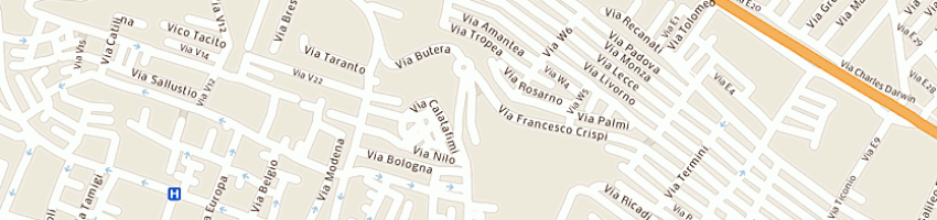Mappa della impresa athena impianti societa' cooperativa arl a GELA