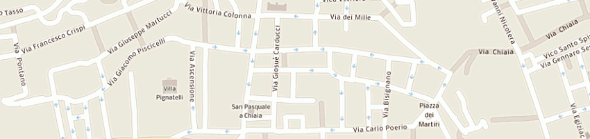 Mappa della impresa is costruzioni srl a NAPOLI