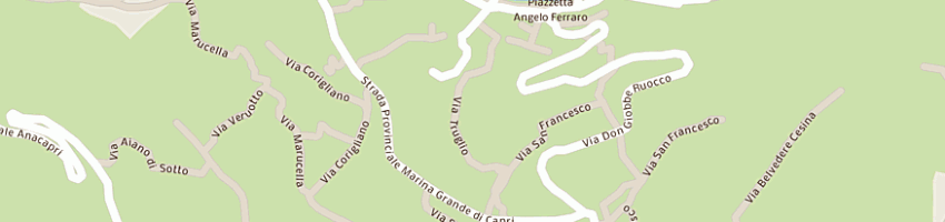 Mappa della impresa pescheria reale a CAPRI