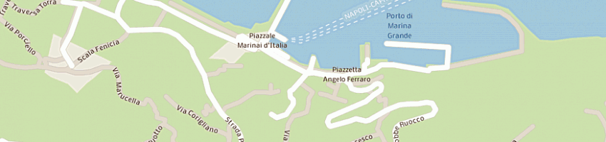 Mappa della impresa cacace a CAPRI