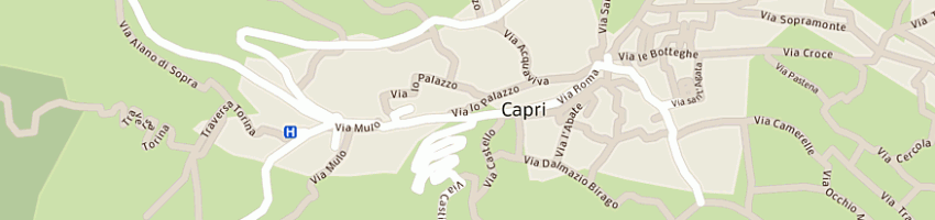 Mappa della impresa capri moon sas di giuseppe gargiulo e c a CAPRI