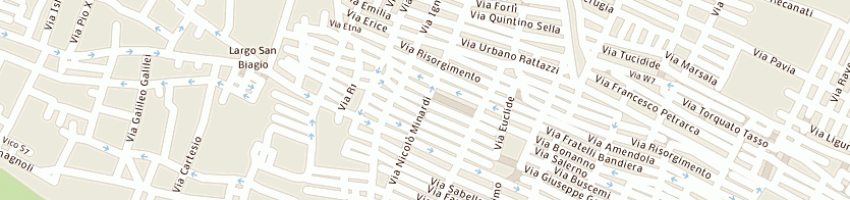 Mappa della impresa tecno cad di acassarino e arch a GELA
