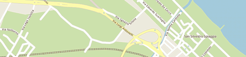 Mappa della impresa vivaio della pineta a PESCARA