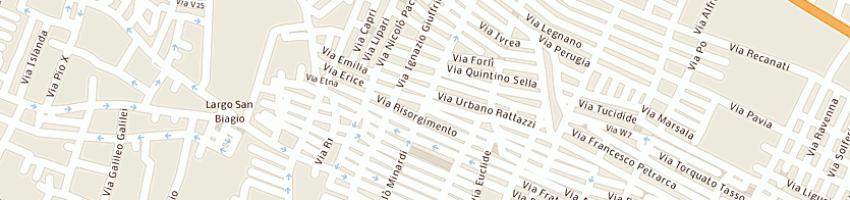 Mappa della impresa cinematografo teatro bellini a CALTANISSETTA