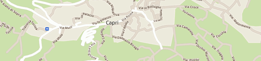 Mappa della impresa di fiore adriana a CAPRI